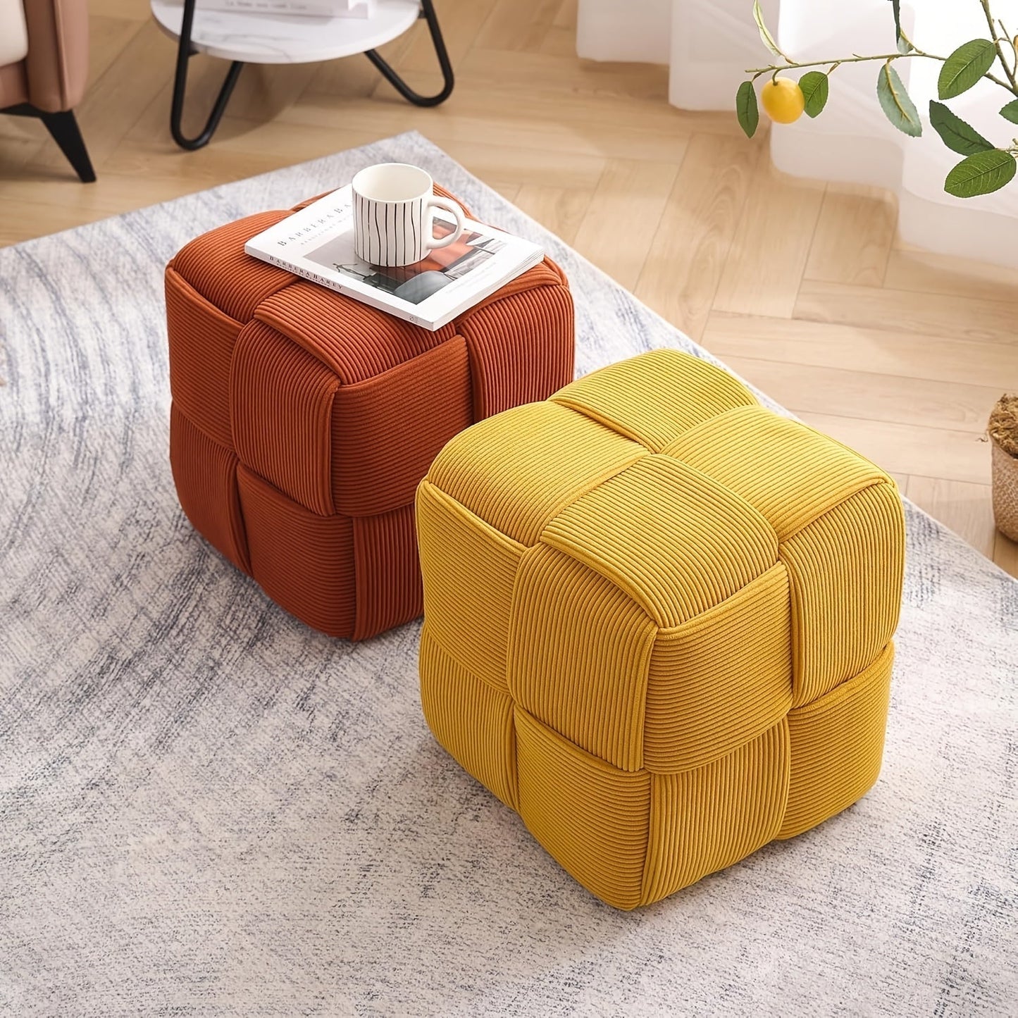 CordyCube Puf – Stilfuld Design og Komfort i Én
