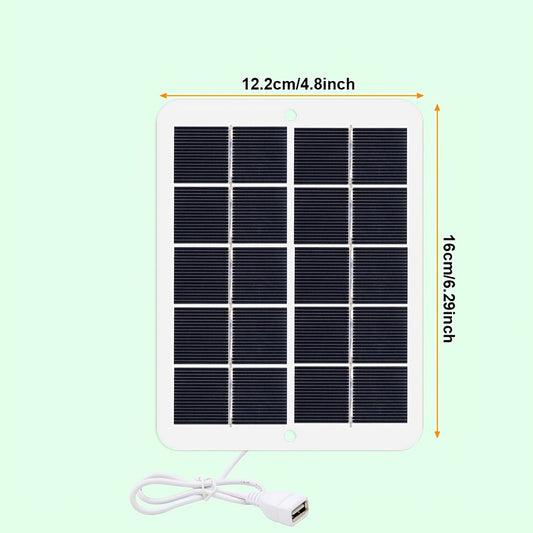 Bærbar Solpanel med USB – Strøm Overalt og Når Som Helst