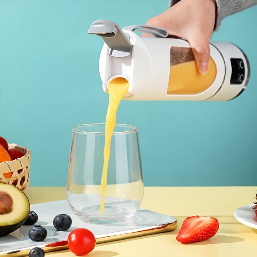 Bärbar USB Uppladdningsbar Juicer – Färsk Dryck På Språng