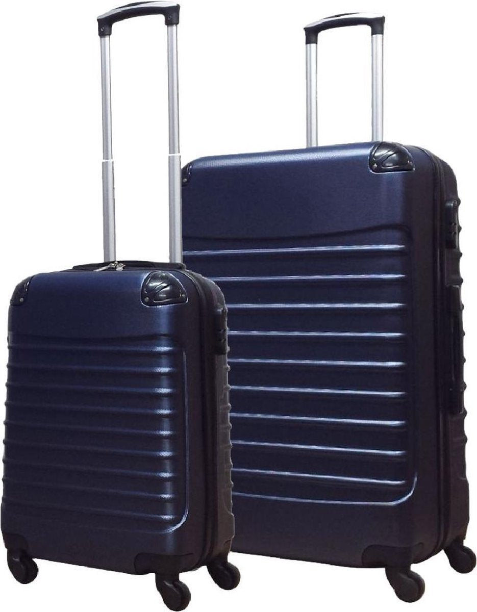 Elegant resväske-set i mörkblått – Norrland