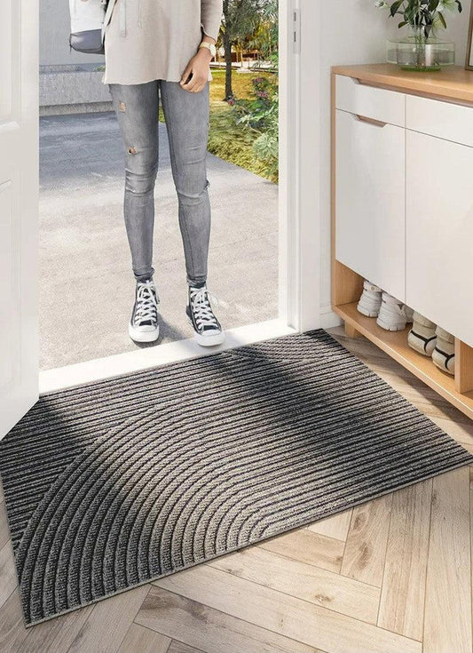 Moderne PVC-måtte med skridsikker overflade og sandfjerner