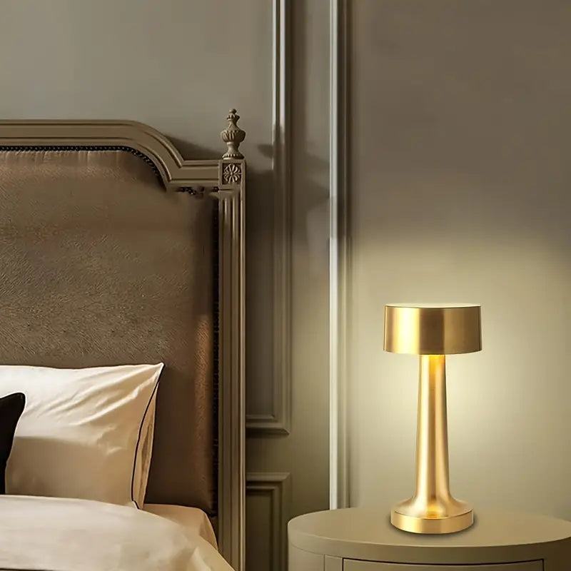 Stilfuld Retro Bordlampe med Justerbart LED-lys