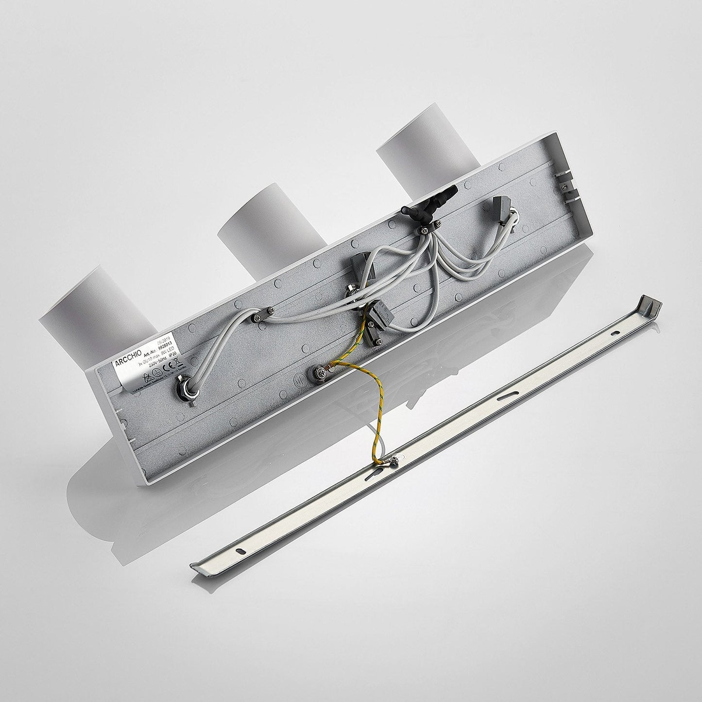 Justerbare Loftspots i Hvidt Aluminium til Moderne Belysning