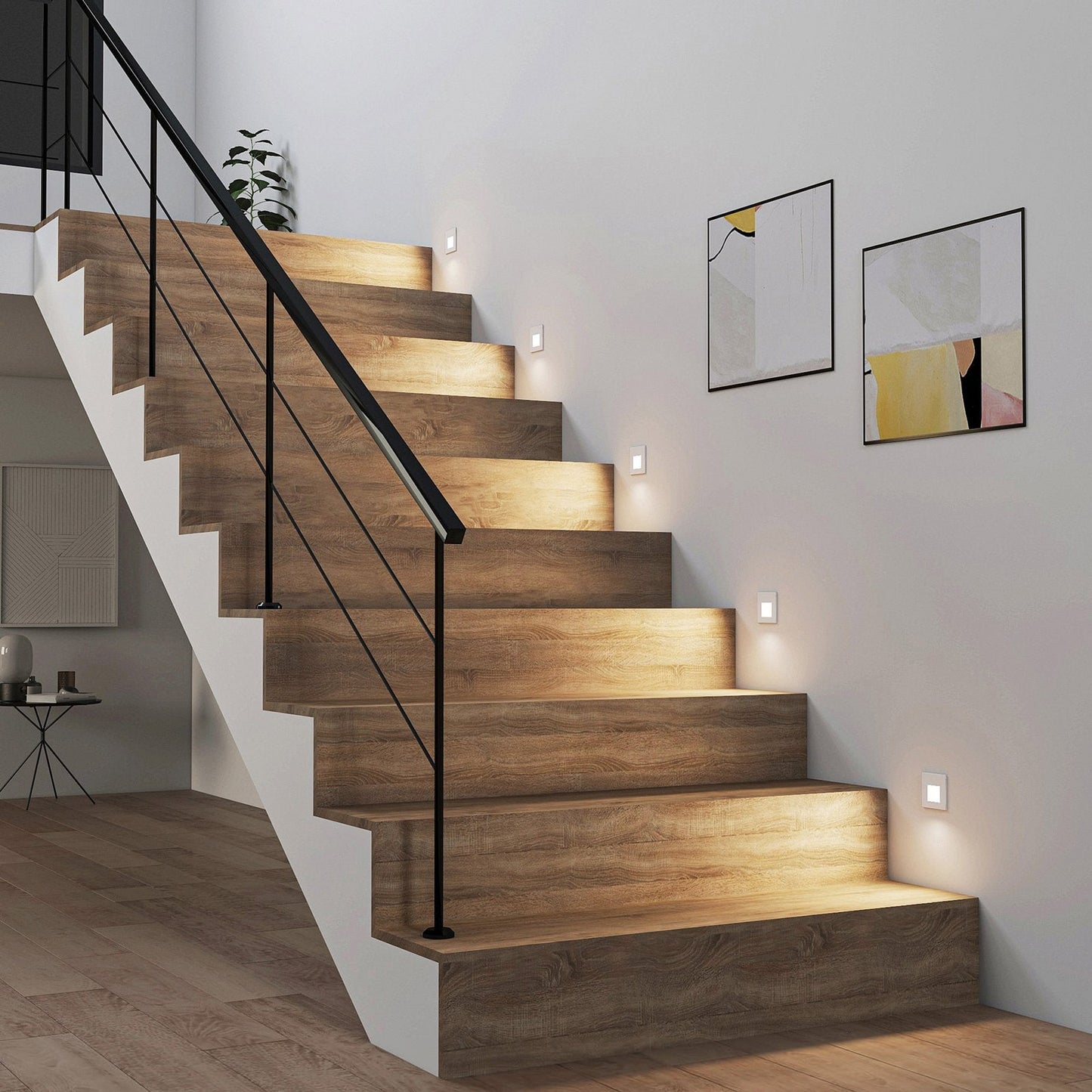 Elegant LED Væglampe i Hvid til Moderne Indretning