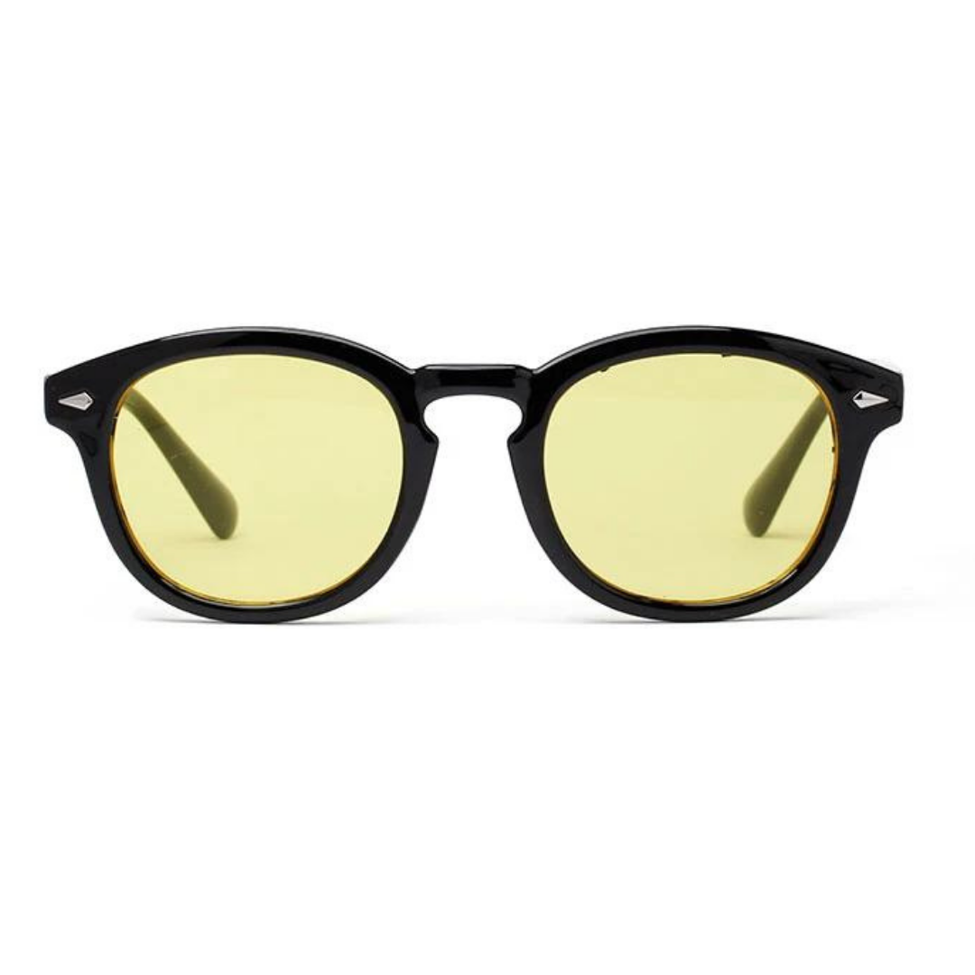 Unisex solbriller med farvede linser