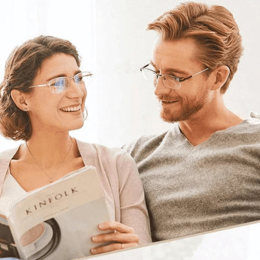 Multifokale Læsebriller med Blålysfilter - SapphireView