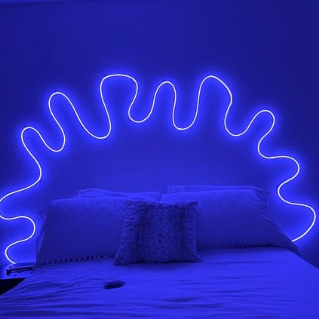 Neon LED lysbånd | App-styret fleksibel belysning med musikfunktion