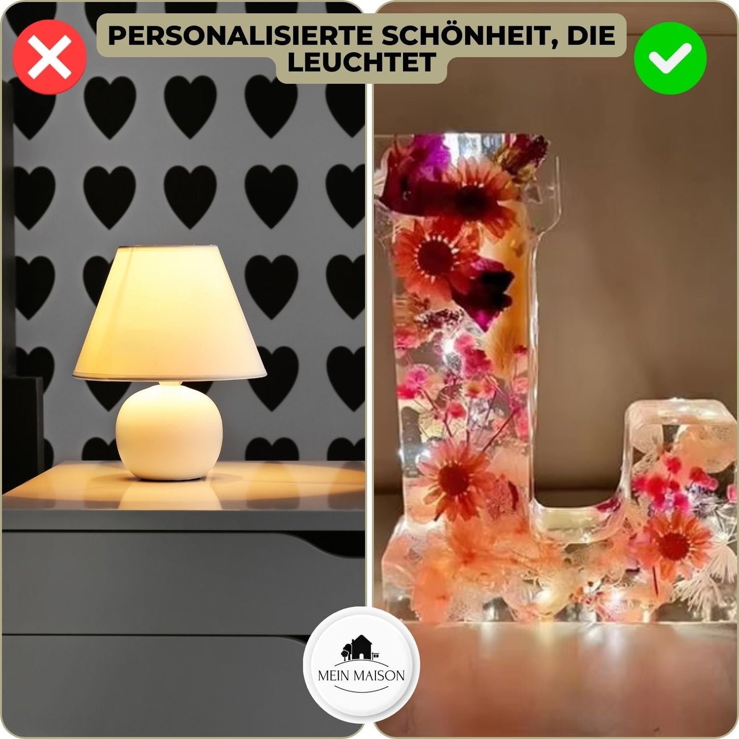 50 % RABATT | BlomsterGlans - Elegant hartsinredning