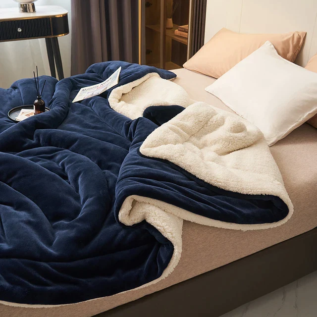 Luxuriøs og Blød Plaid til De Koldere Aftener