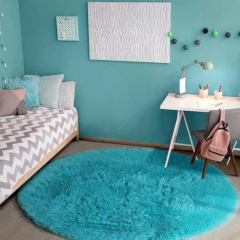 Rund Mjuk Matta - CozyNest