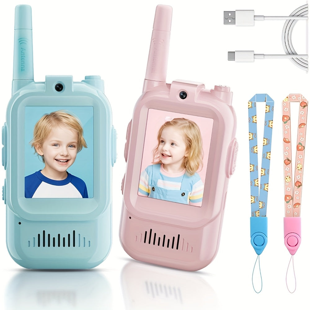 Walkie-talkie för barn med kamera och videosamtal – Kul och lärorikt