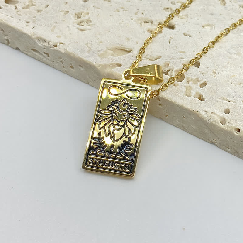 Vintage Tarot Kort Pendant – Lykkeamulet