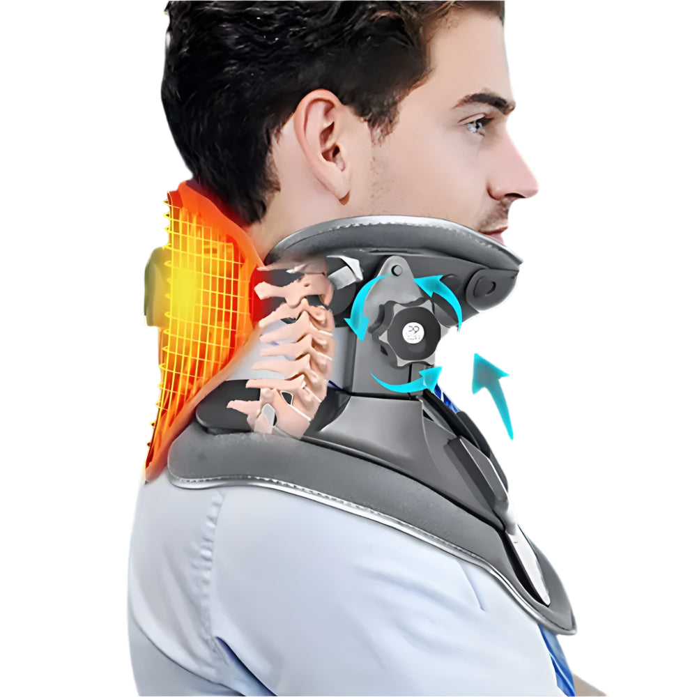 Cervikal Traktionsapparat med Varme – Lindre Smerter & Forbedre Holdning