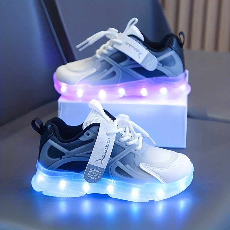 Färgglada LED-sneakers för barn – Lysande och roliga i vardagen