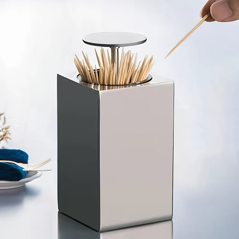 AutoPop Tandstikdispenser – Funktionel og Nutidig