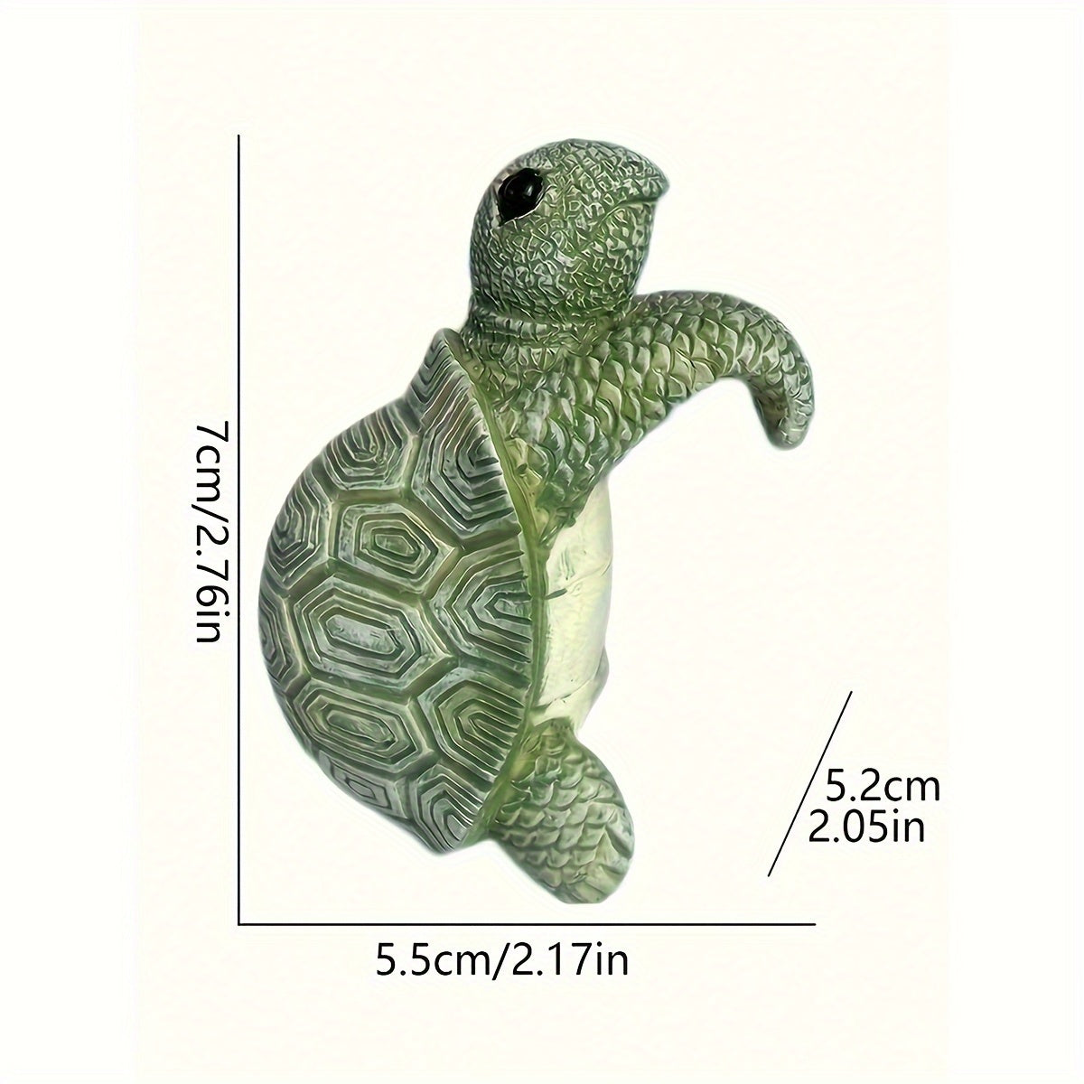 Sød hængeplante i skildpaddedesign – Perfekt til hjemmet og haven