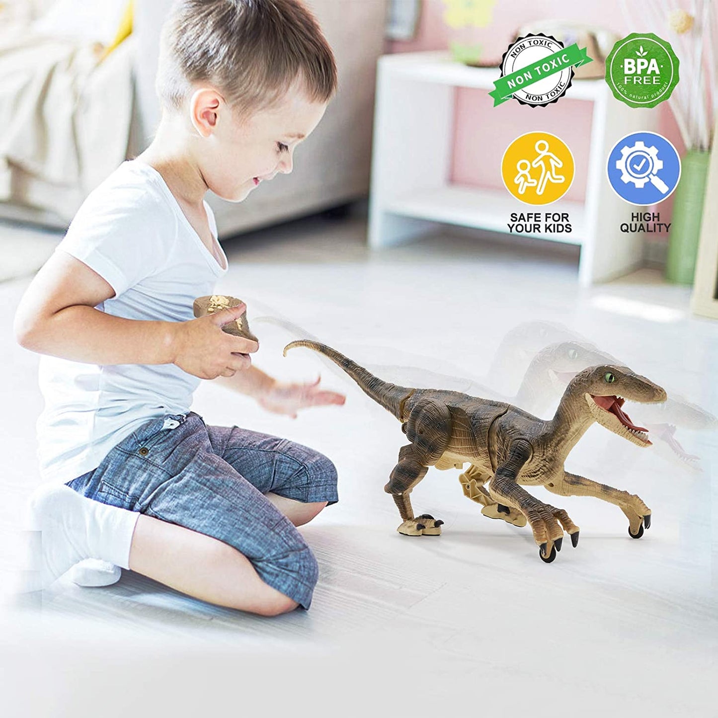 Fjernstyret Dinosaur – Dinosaur til Børn