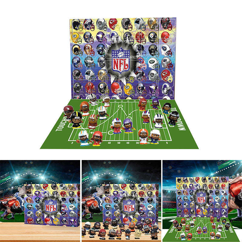 NFL Julekalender med 24 Gaver – GridironTematiseret