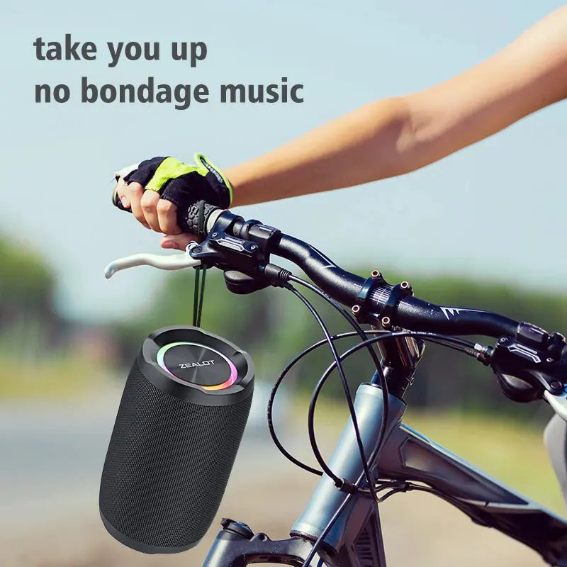 Zealot S49 Bluetooth Højttaler – 360° Lyd, 20W Effekt