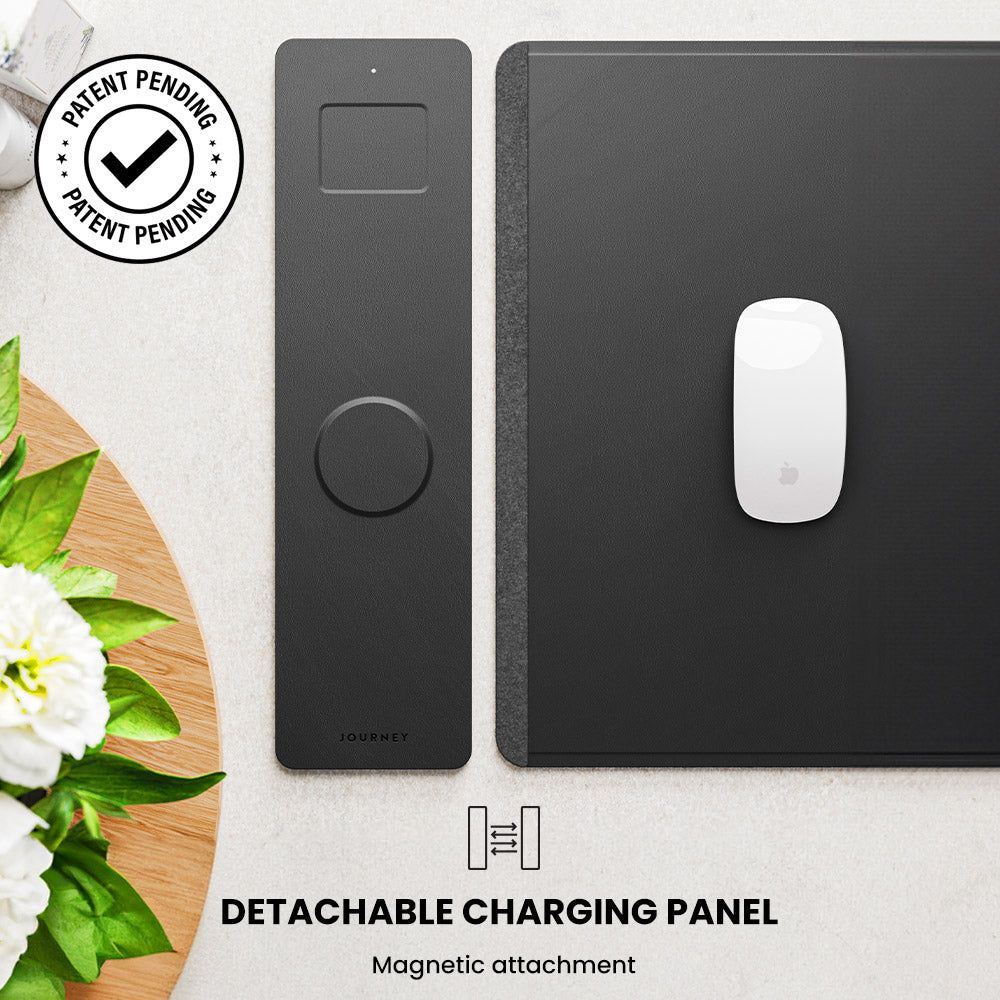 Trådløs Genopladelig Skrivebordsmåtte – SmartCharge Duo