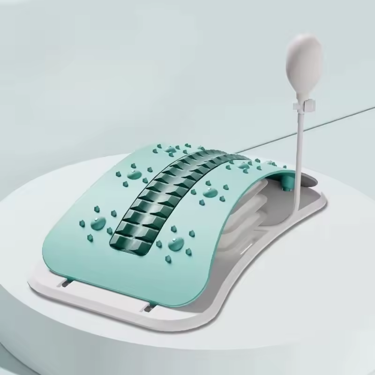 Luftmassagemadrass för rygg och ländrygg