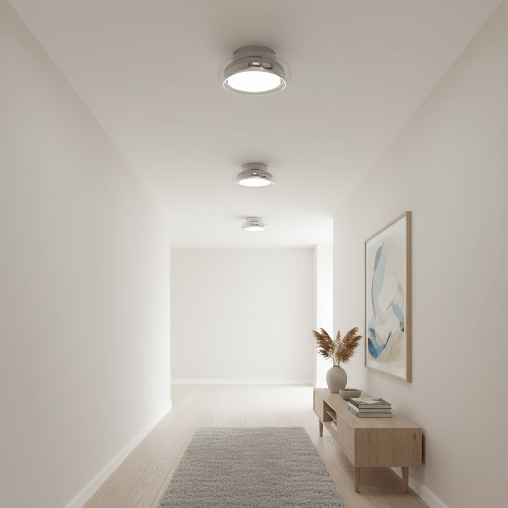 Vintage LED Loftlampe i Akryl – Retro Stil med Moderne Effekt