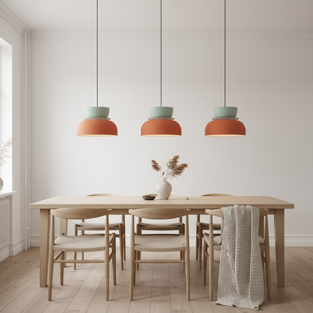 Stilfull pendel i skandinavisk design med låg energiförbrukning