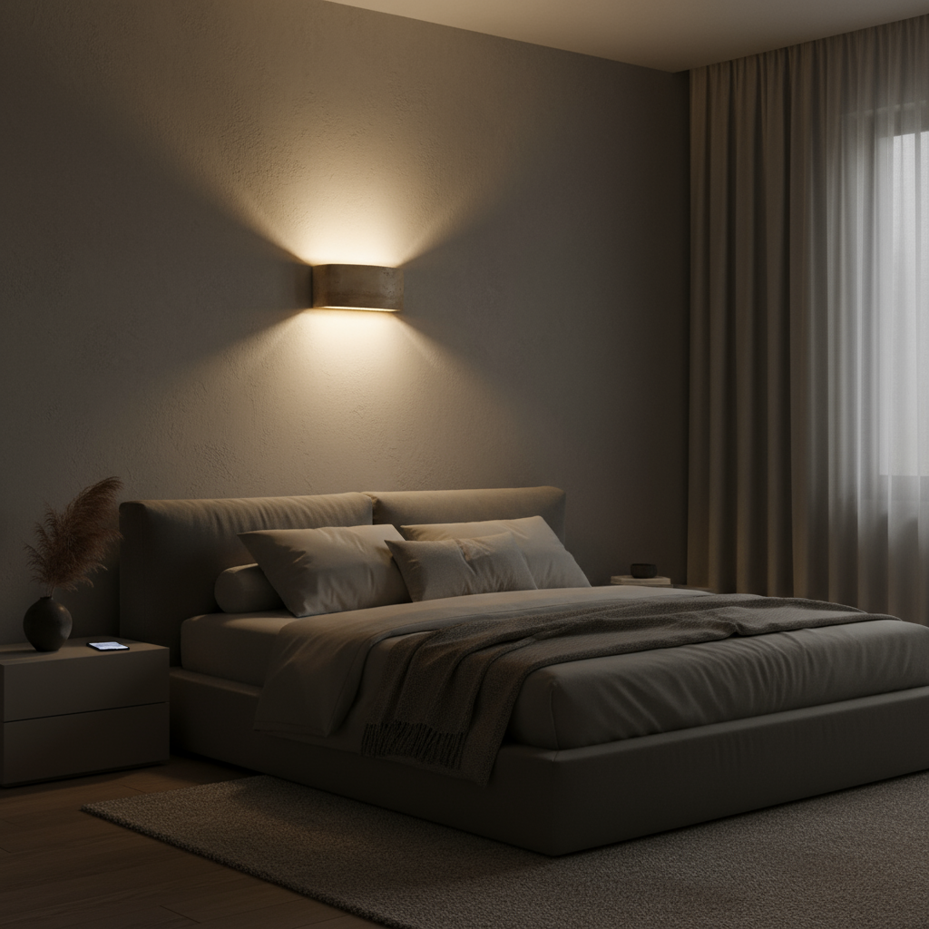 Travertin Væglampe IP65 – Elegant Belysning til Dit Hjem