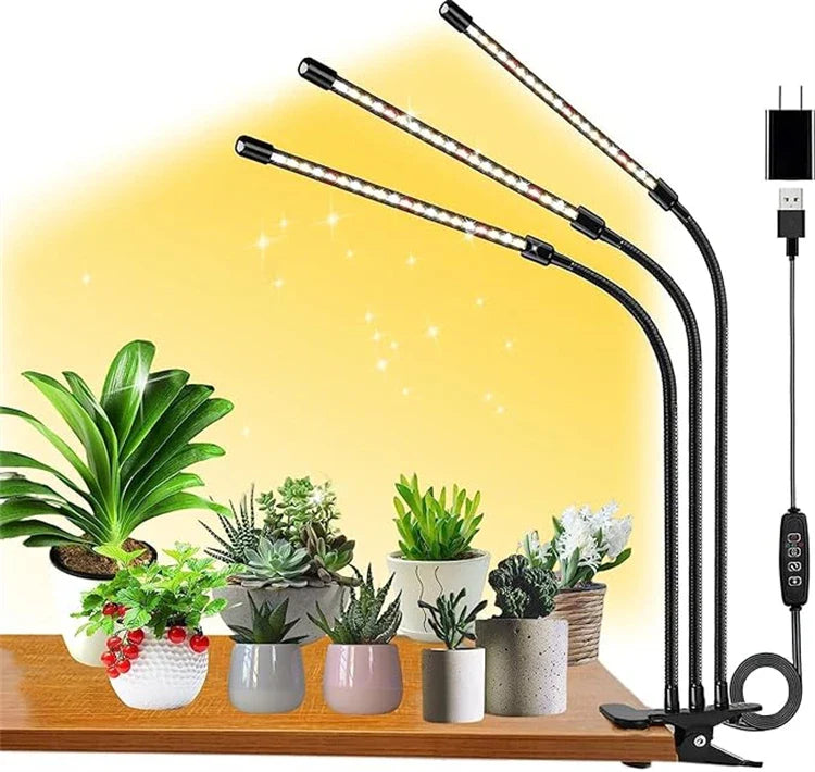 Effektiv LED-växtbelysning för friskare plantor