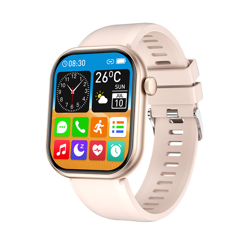 WellnessSmart Pro | Smartwatch til Fitness med Hjerteovervågning og Søvnmonitor