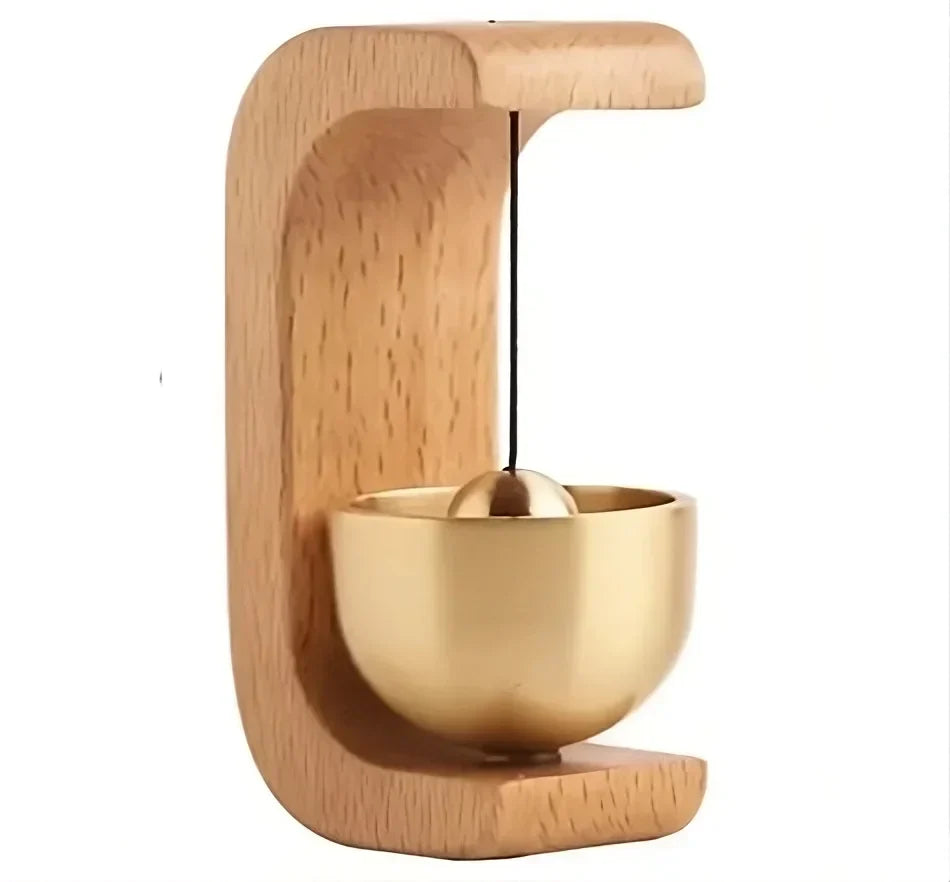 Japansk Zeder Dørklokke med Beroligende Klang & Elegance