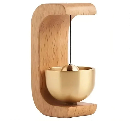Japansk Zeder Dørklokke med Beroligende Klang & Elegance