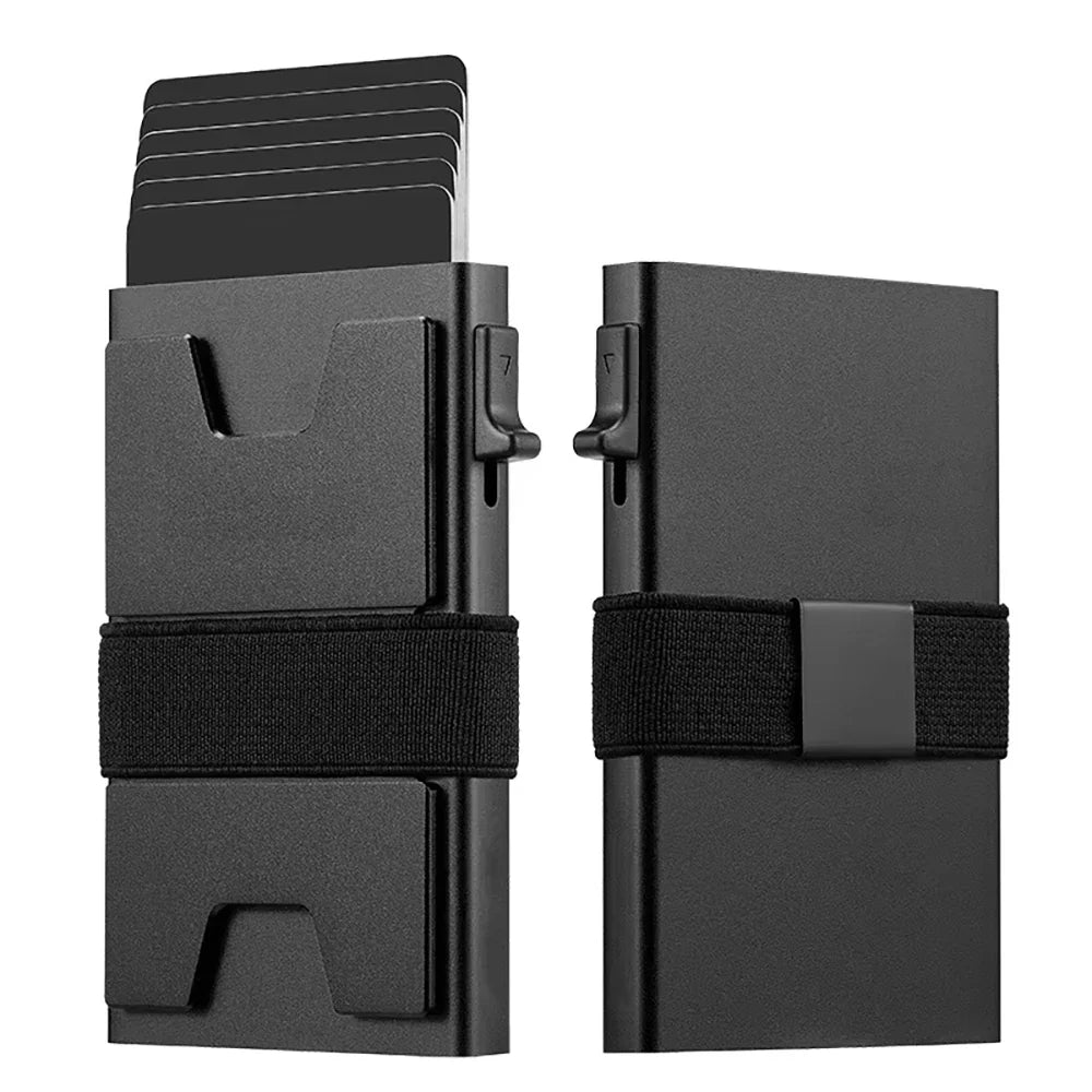 Elegant RFID-korthållare i aluminium - Skydda dina data