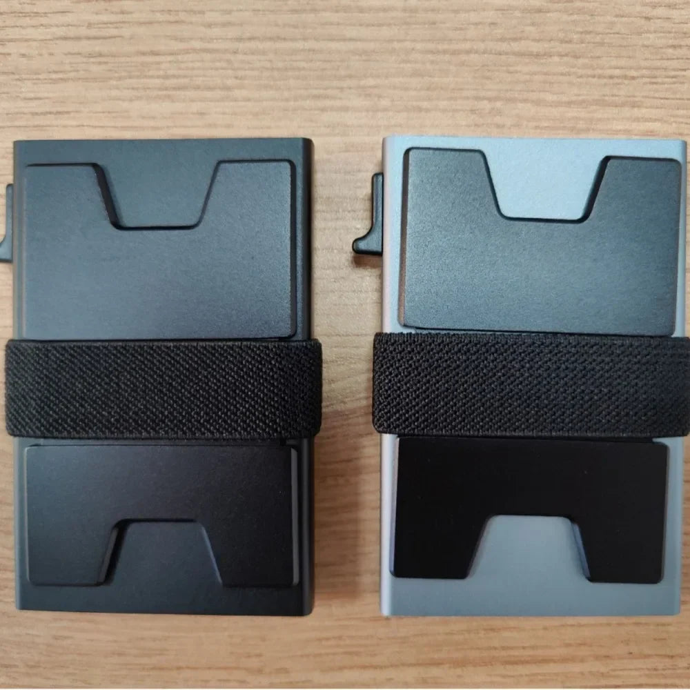 Elegant RFID-korthållare i aluminium - Skydda dina data