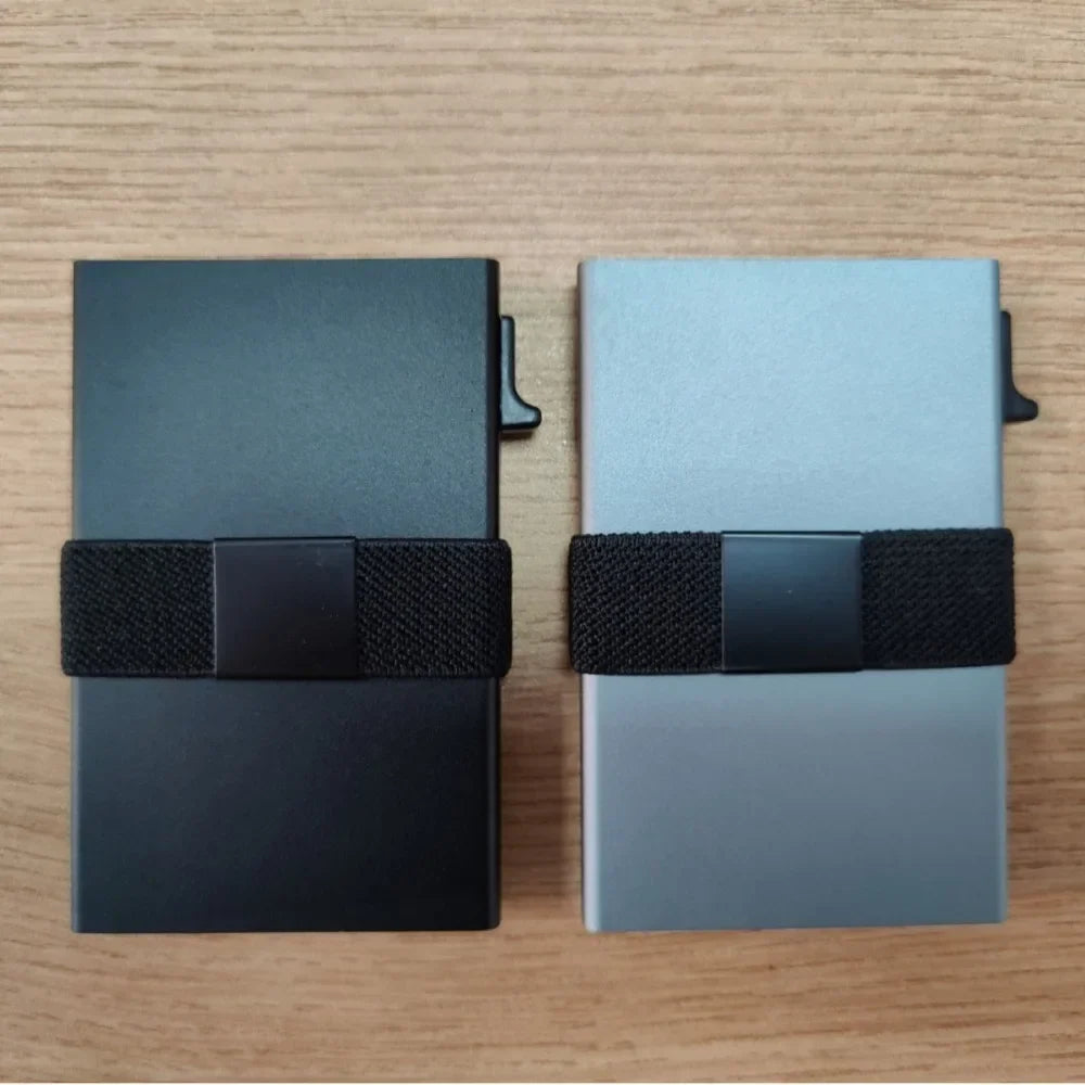 Elegant RFID-korthållare i aluminium - Skydda dina data
