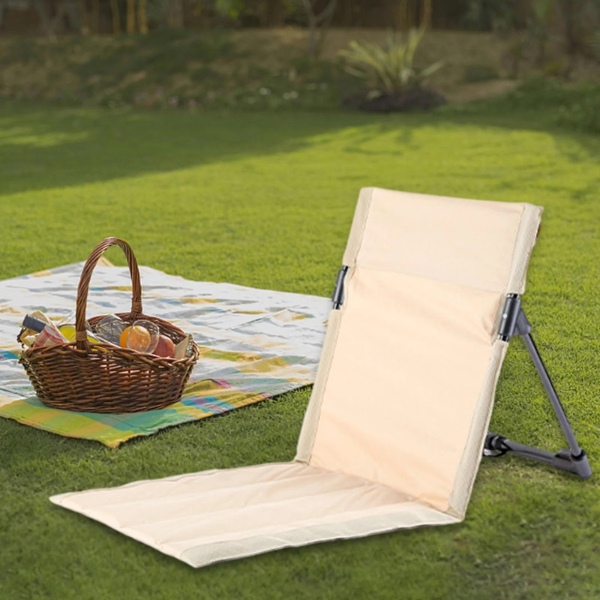 Ultralet Sammenklappelig Campingstol med Polstret Komfort