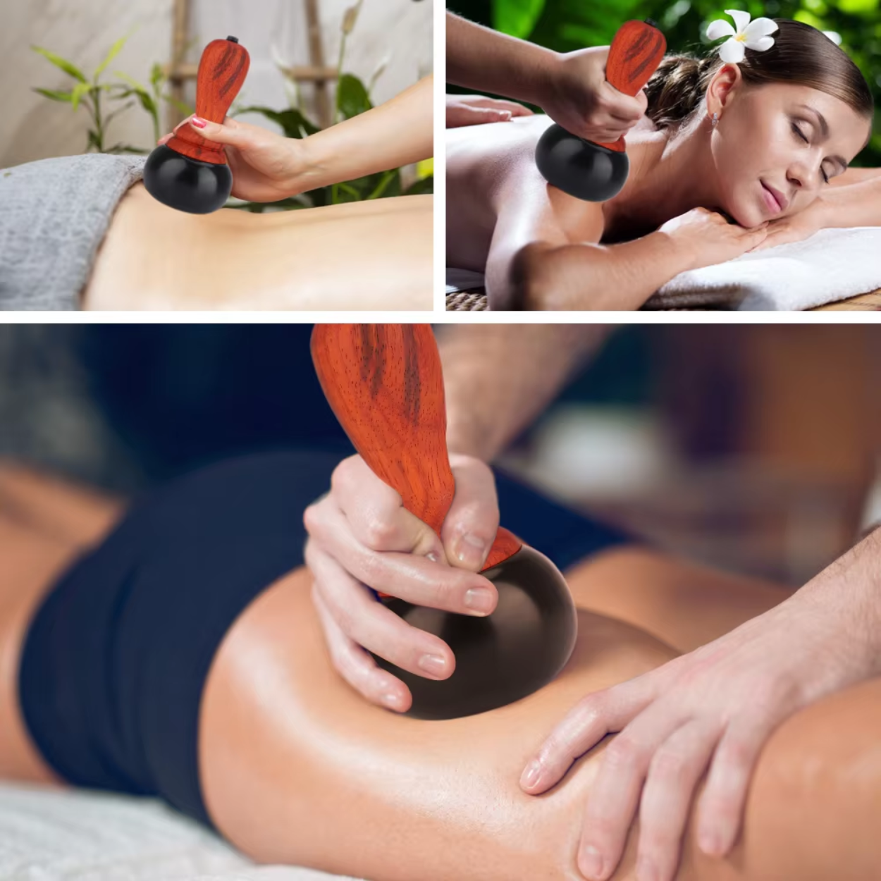 Varmende Elektrisk Gua Sha Ansigtsmassage Enhed
