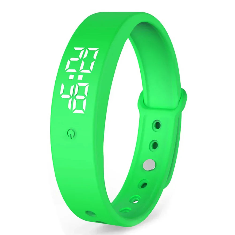 AquaPulse | Vattentät Smartwatch med Vibrationslarm och Fitness Tracking