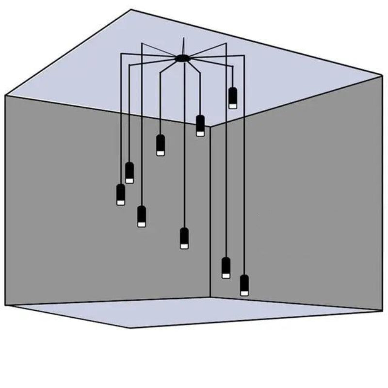 Elegant Justerbar LED Væglampe – Minimalistisk Design