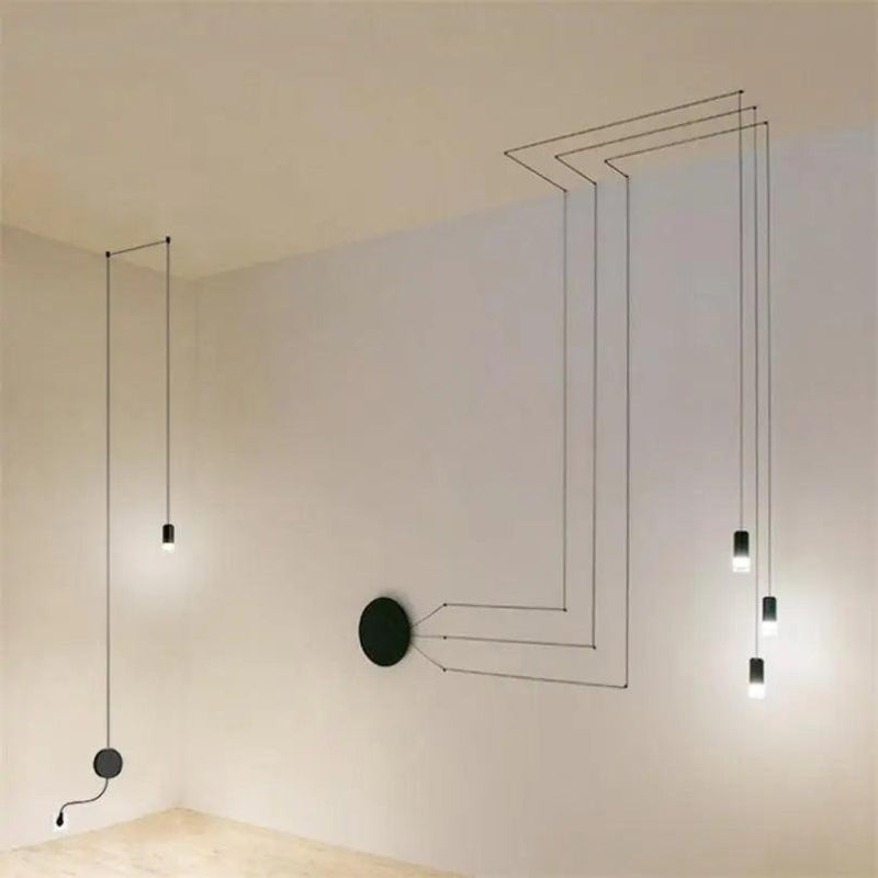 Elegant Justerbar LED Væglampe – Minimalistisk Design