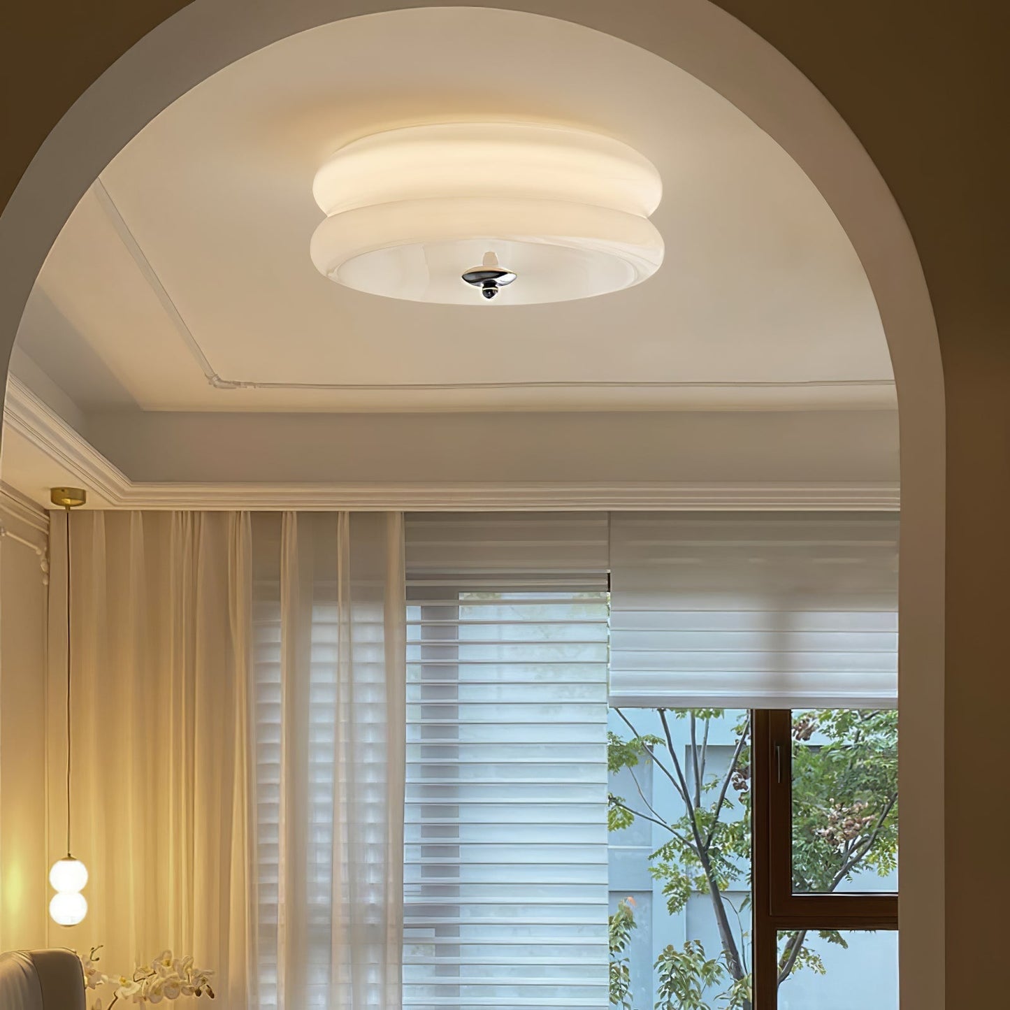 Moderne LED Loftslampe med Vintage Art Deco Design