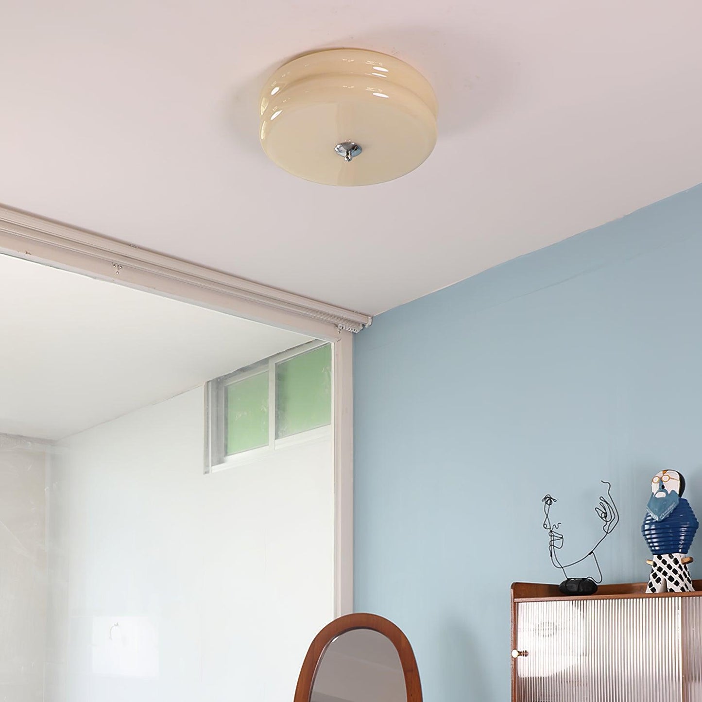 Moderne LED Loftslampe med Vintage Art Deco Design