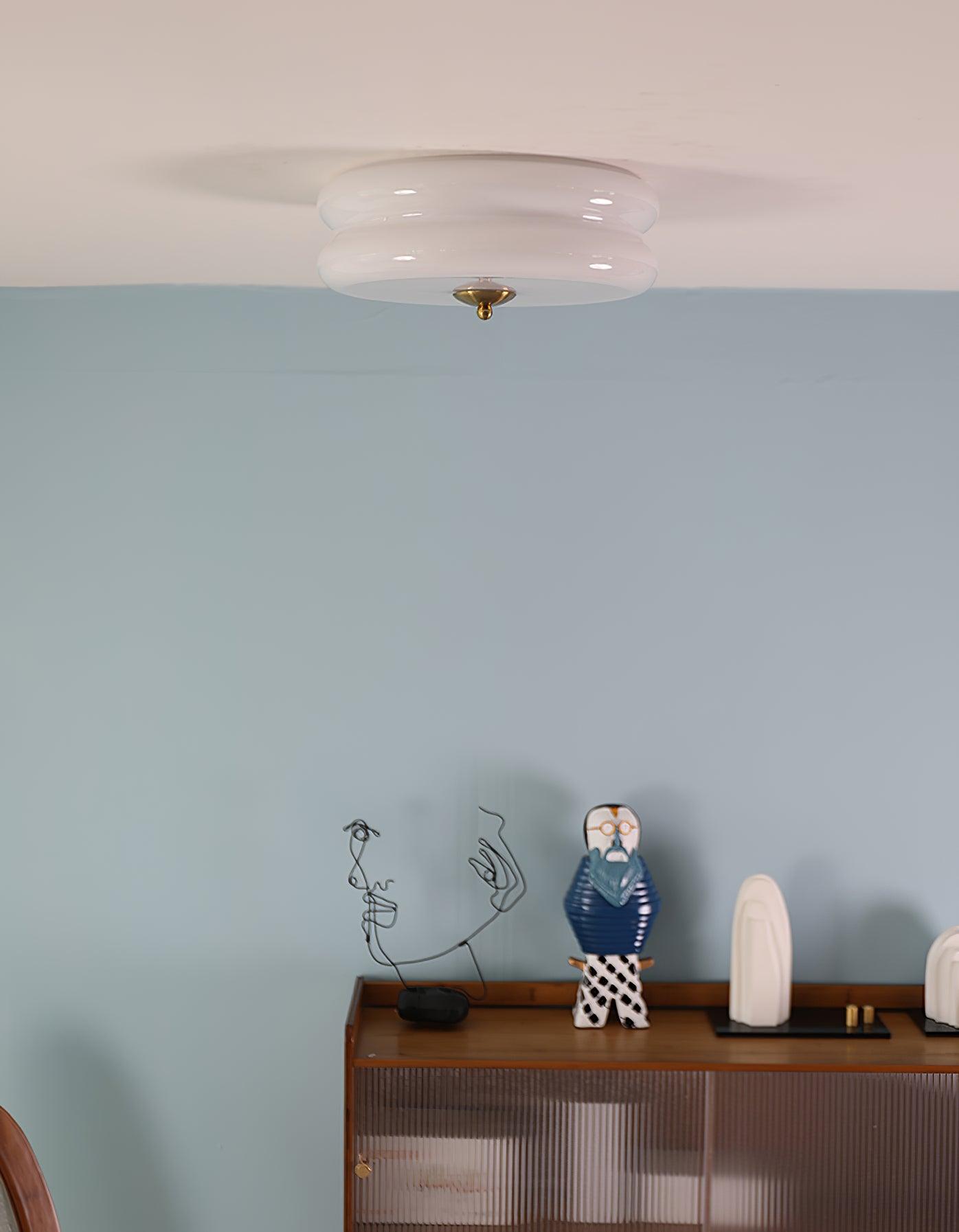 Moderne LED Loftslampe med Vintage Art Deco Design