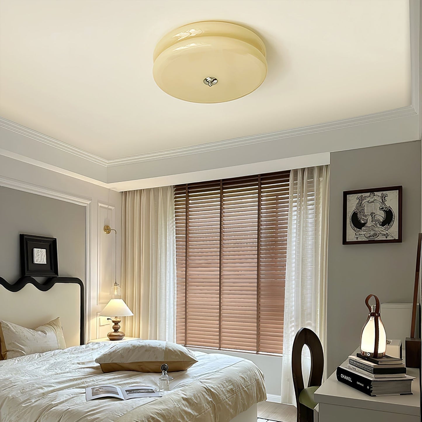 Moderne LED Loftslampe med Vintage Art Deco Design