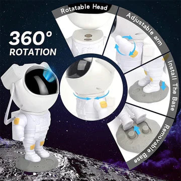 Stjärnhimmelprojektor med astronauttema