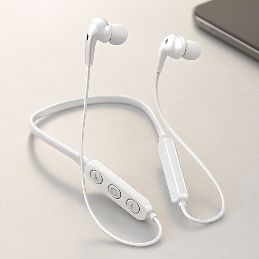 Trådløse Bluetooth Høretelefoner med Komfort og Klar Lyd