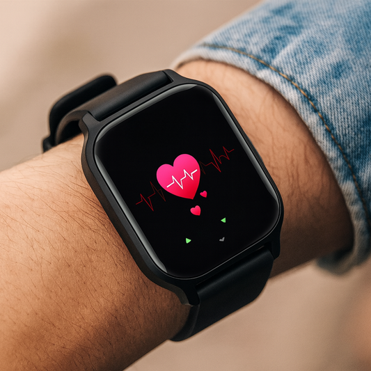 Smart fitnessklocka med Bluetooth-anslutning