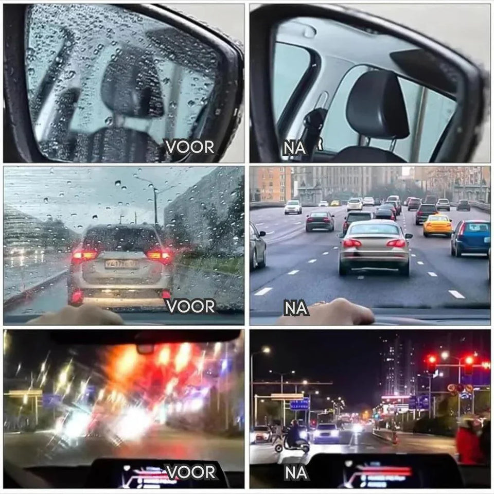 Klar Glasbehandling för Bilar - Skydda och Förbättra Sikten