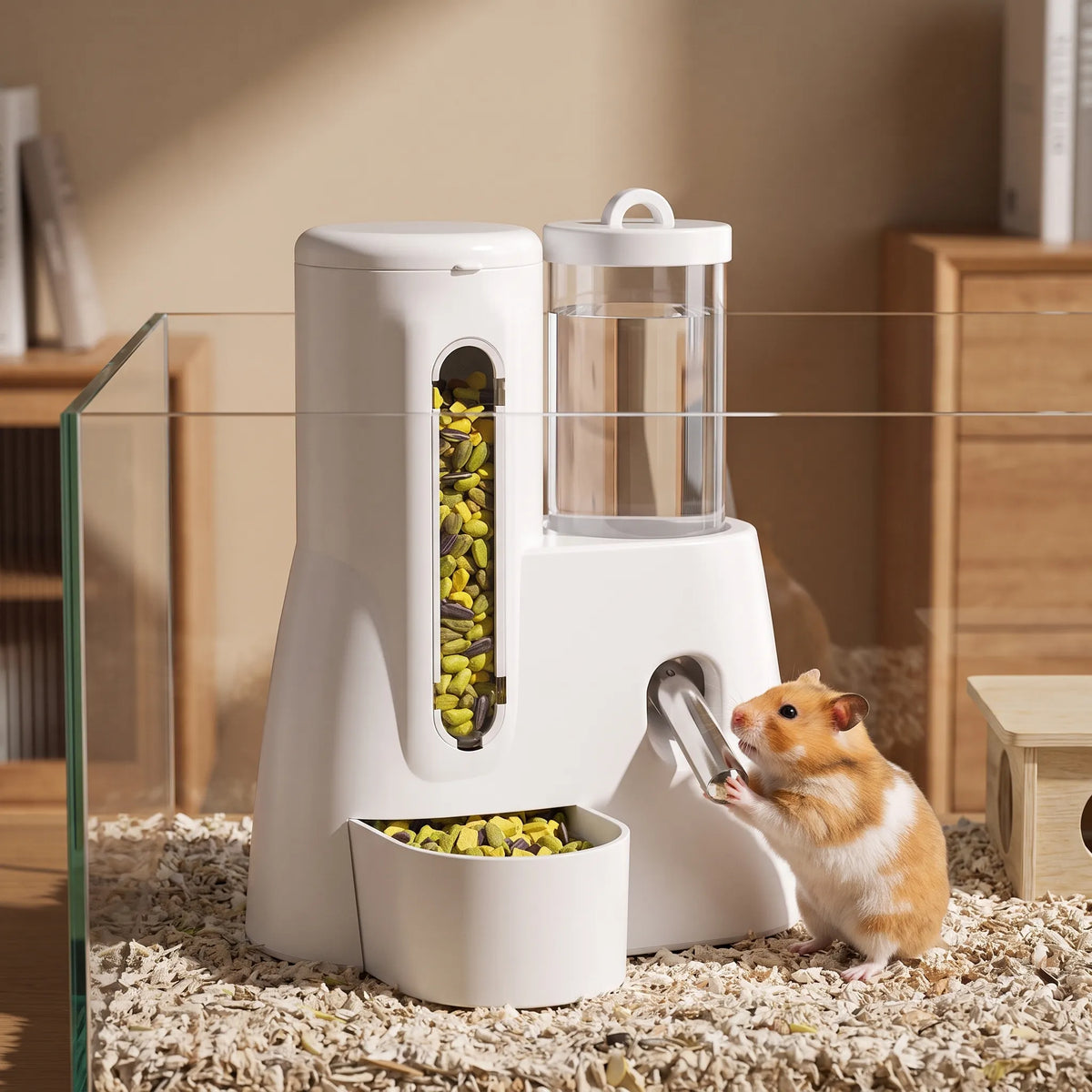 Automatisk Foderstation 2-i-1