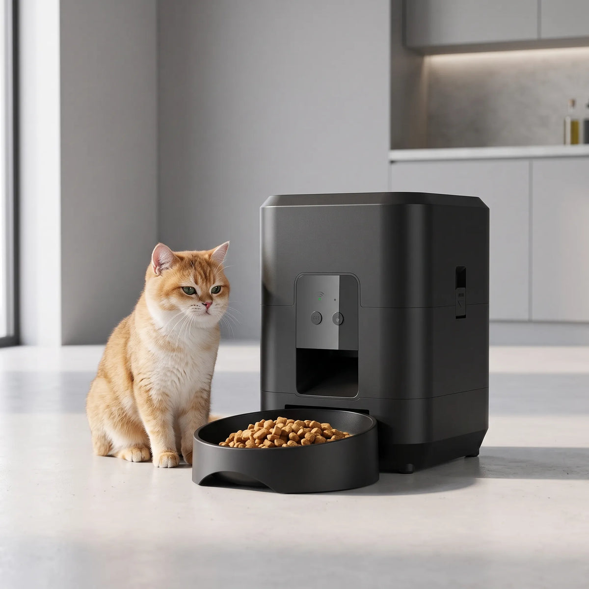 Automatisk Foderdispenser med Wi-Fi